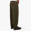 BEAMS PLUS 2Pleats Corduroy Pants / Dark Green 3