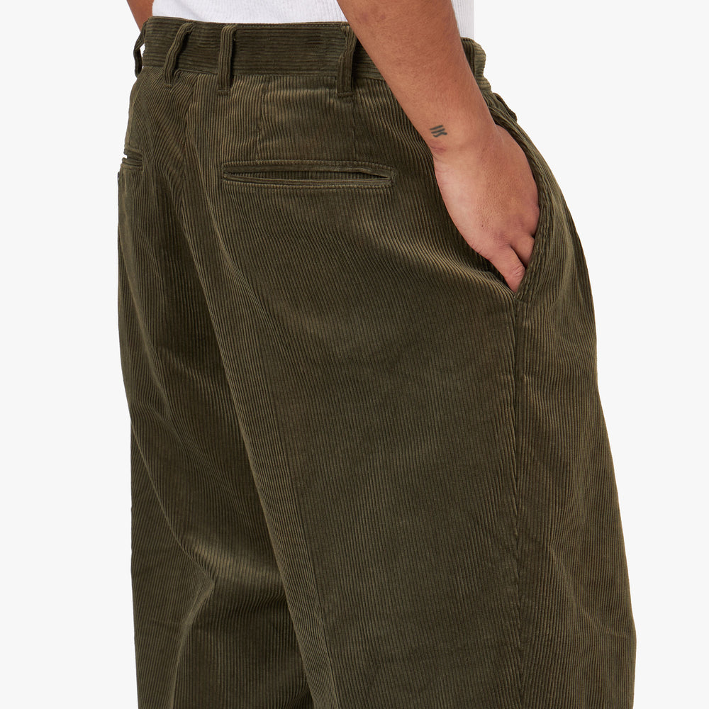 Olive green corduroy pants new arrivals