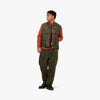 BEAMS PLUS 2Pleats Corduroy Pants / Dark Green 6
