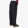 BEAMS PLUS 1Pleat Baker 80/3 Back Satin Pants / Navy 3