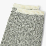 BEAMS PLUS Rag Socks (2 Pack) Grey / Red 4