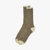 BEAMS PLUS Rag Socks (2 Pack) Khaki / Yellow 2