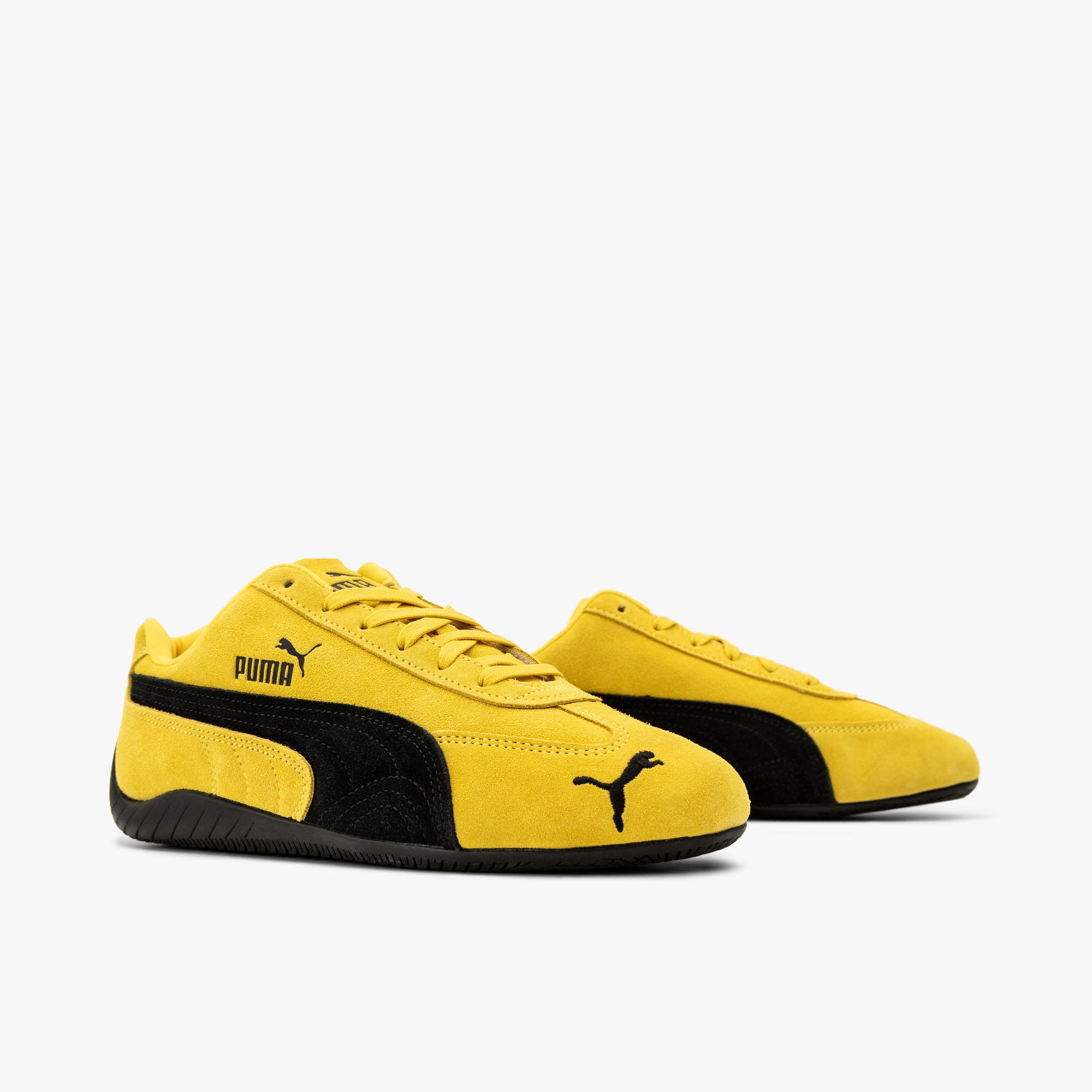 Puma Speedcat OG Yellow Black Unisex 4-12Size 398846-19