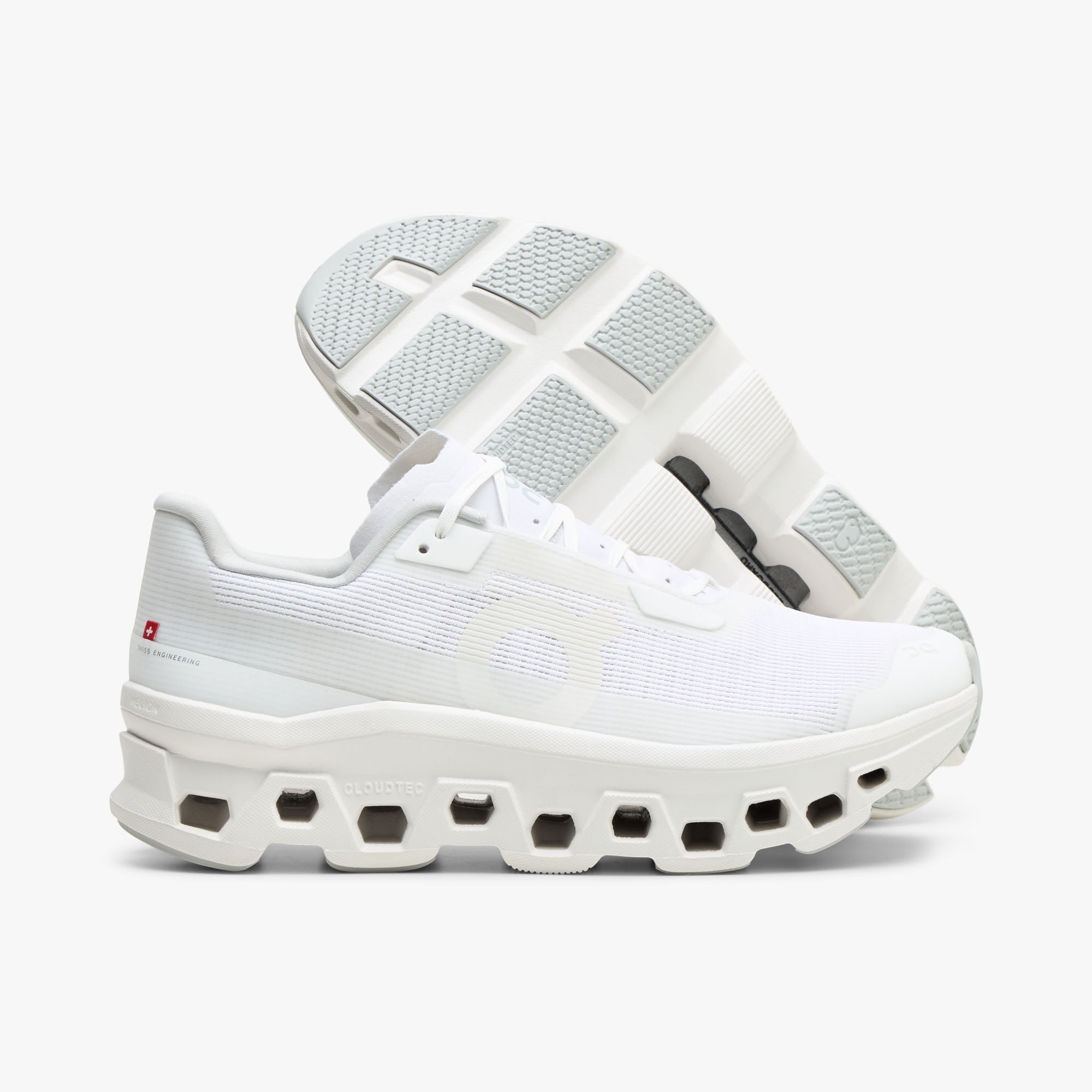 On Cloudmonster Void White / White – Livestock