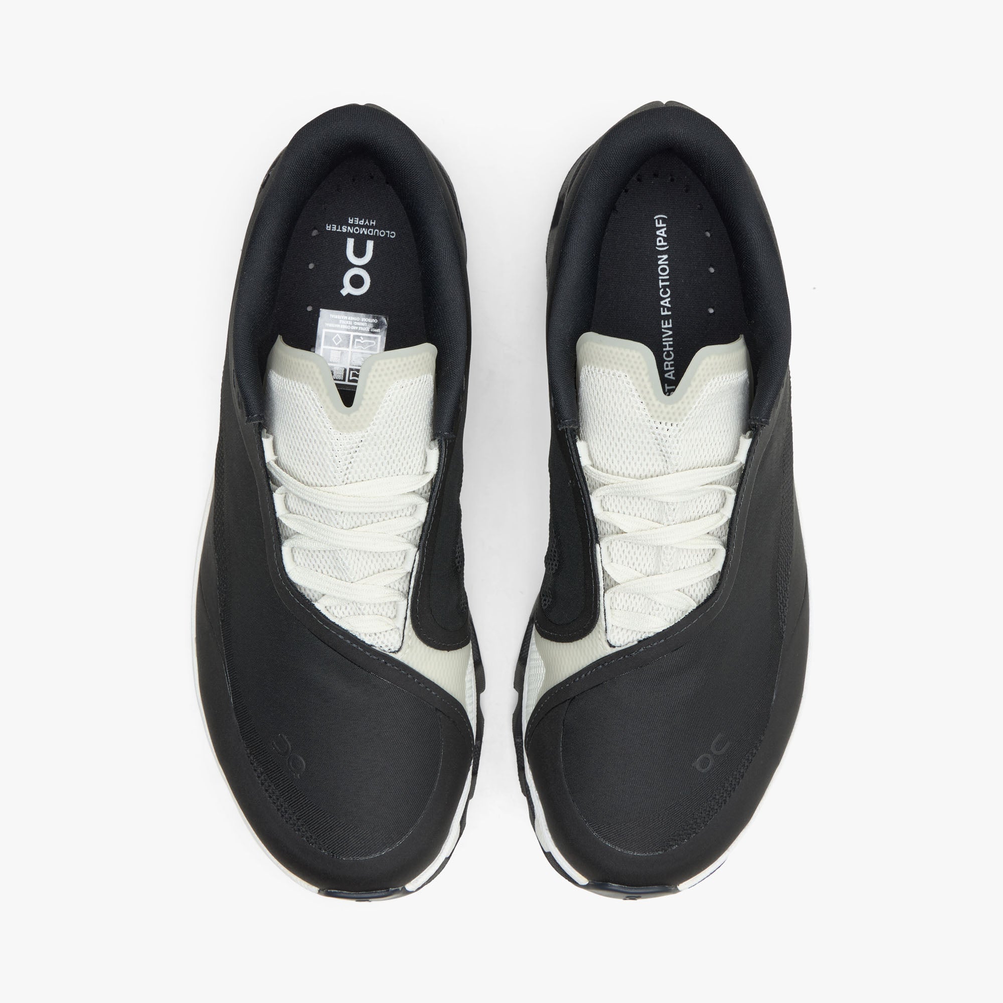 2025AW PAF × On Cloudmonster Hyper BLACK On x PAF Cloudmonster Hyper Black / Black – Livestock