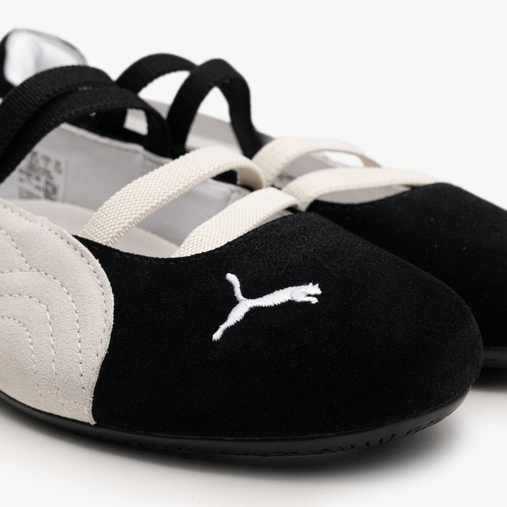 ☆PUMA☆ (W) SPEEDCAT BALLET SUEDE BLACK WHITE Puma W Speedcat Ballet Suede Puma Black/Puma White/Warm