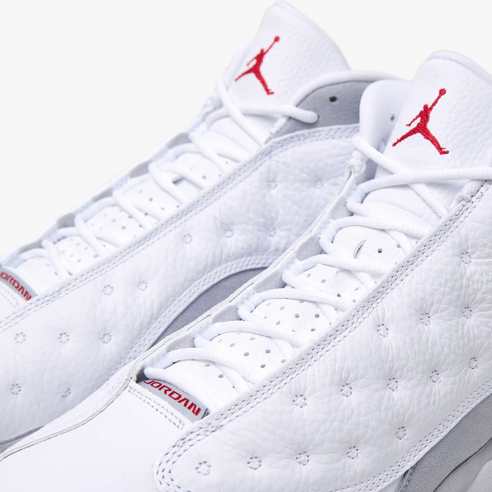 13 jordans white red sales