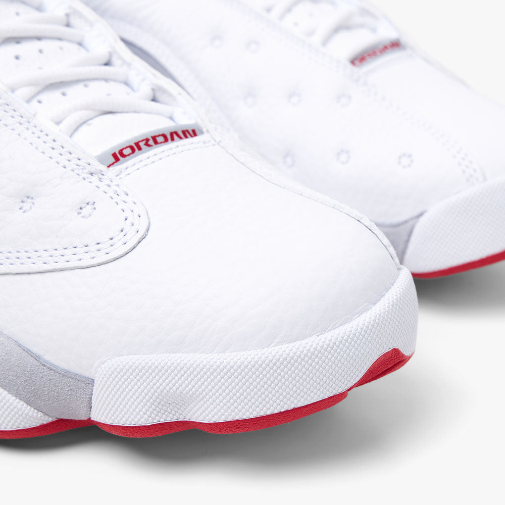 Jordan 13 red store and white grey