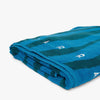 by Parra Aqua Weed Waves Beach Towel Greek Blue / Teal 2