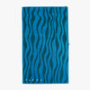 by Parra Aqua Weed Waves Beach Towel Greek Blue / Teal 1