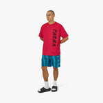 by Parra Aqua Weed Waves Swim Shorts Greek Blue / Teal 4