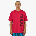 by Parra Wave Block Tremors T-shirt / Purple Pink 1