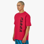 by Parra Wave Block Tremors T-shirt / Purple Pink 2