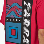by Parra Wave Block Tremors T-shirt / Purple Pink 5