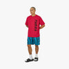 by Parra Wave Block Tremors T-shirt / Purple Pink 7