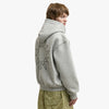 4YE Signature Zip Hoodie Grey/White 3