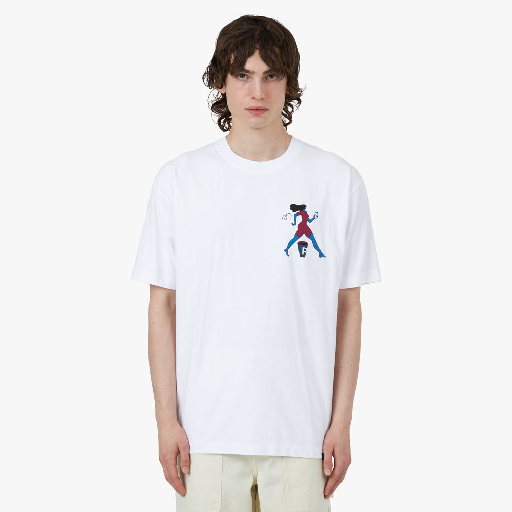 by Parra Questioning T-shirt / White – Livestock