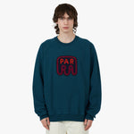 by Parra Fast Food Logo Crewneck  / Green 1