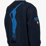 by Parra Run Sit & Bike Varsity Jacket / Navy Blue 5