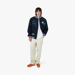 by Parra Run Sit & Bike Varsity Jacket / Navy Blue 7