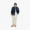 by Parra Run Sit & Bike Varsity Jacket / Navy Blue 7