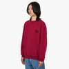 by Parra Snaked By A Horse Crewneck / Beet Red 2