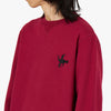 by Parra Snaked By A Horse Crewneck / Beet Red 4
