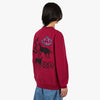 by Parra Snaked By A Horse Crewneck / Beet Red 3