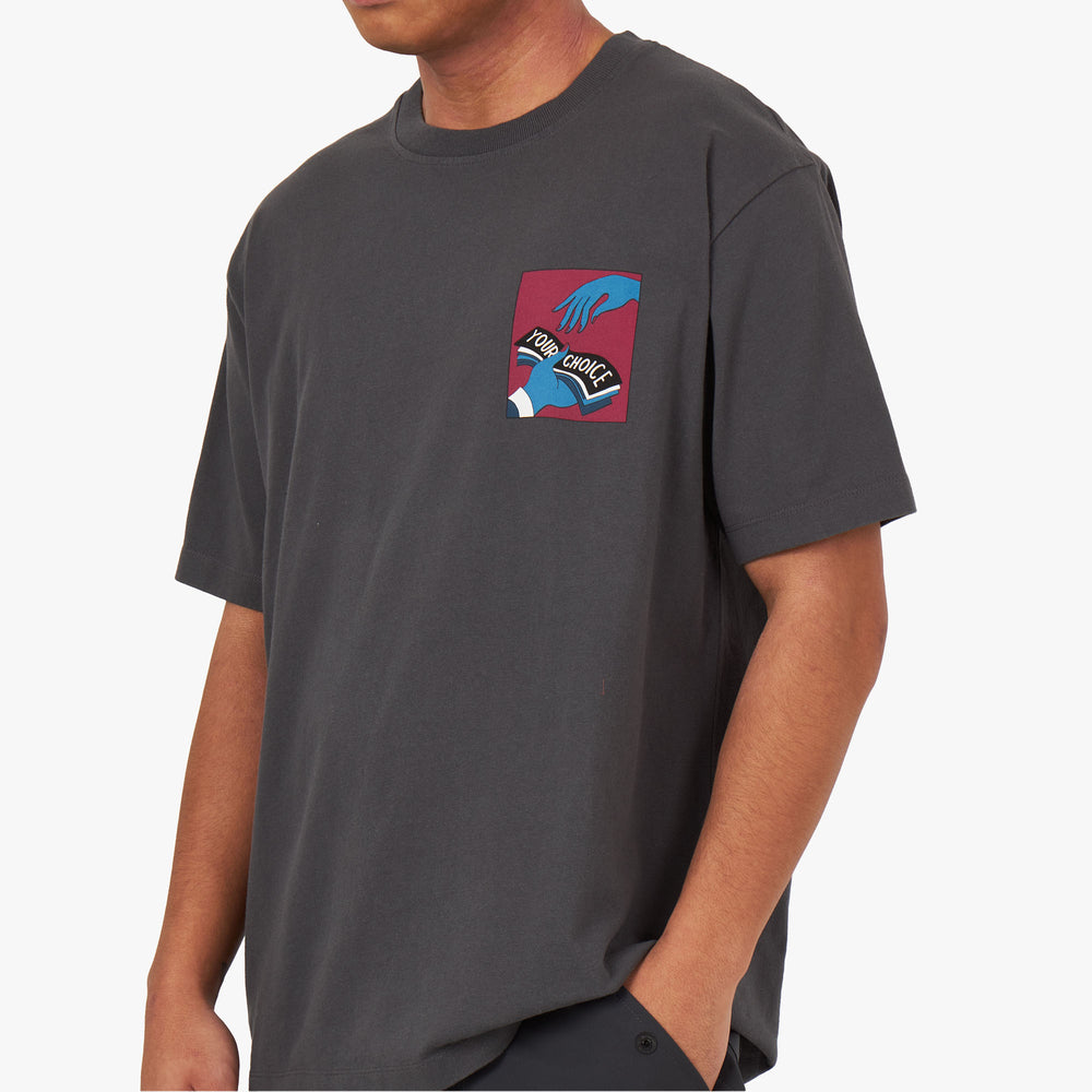 by Parra Round 12 T shirt Grey