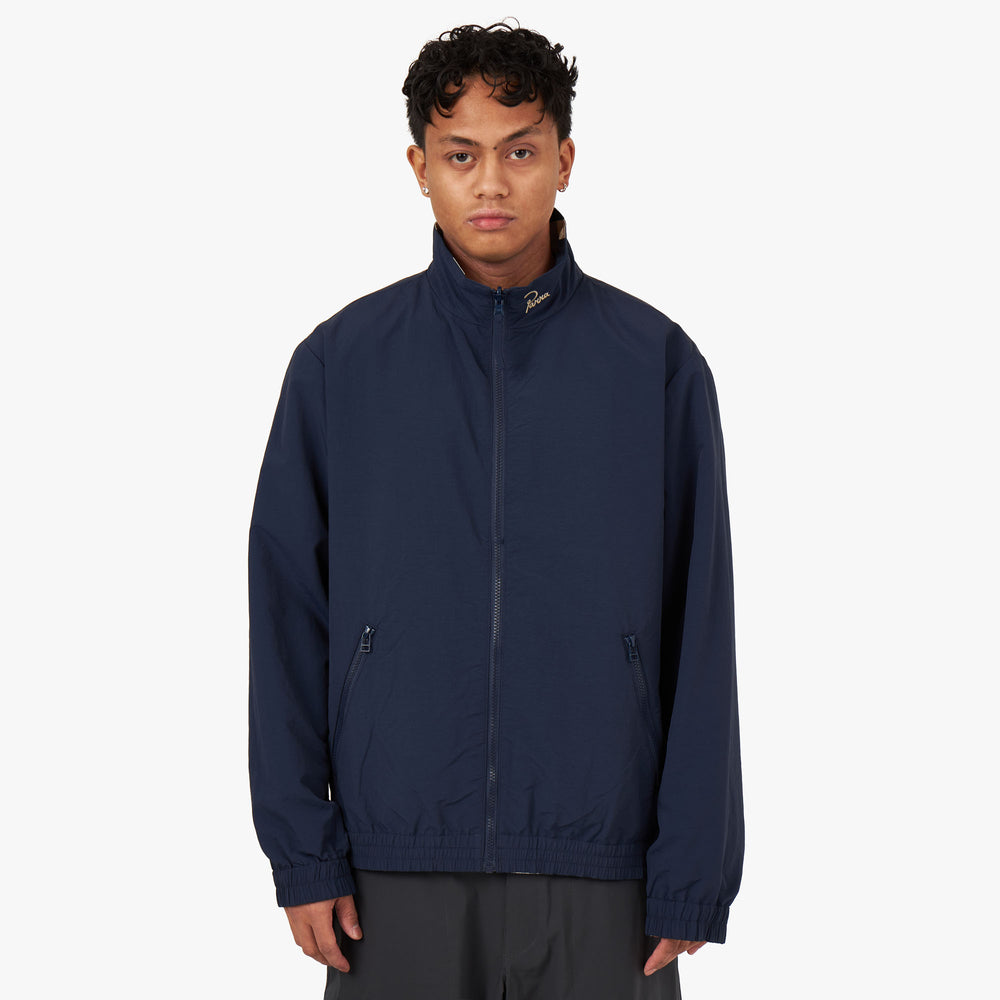 by Parra Zoom Winds Reversible Track Jacket Navy Blue Livestock