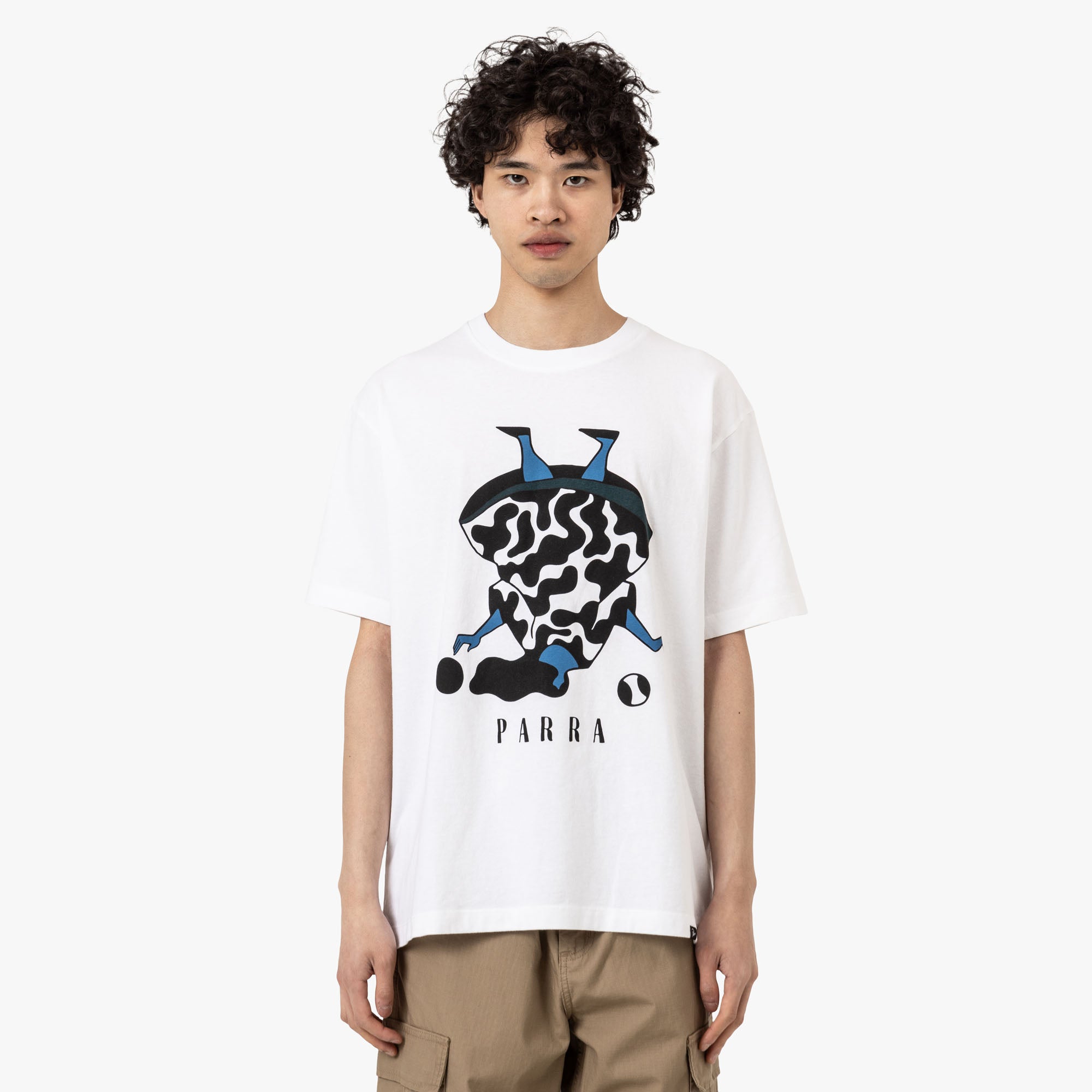 by Parra « No Regrets » T-Shirt Blanc 1