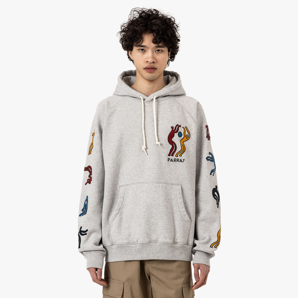 by Parra La Chambre Hoodie Heather Grey – Livestock