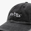 by Parra Scripted Hat Washed Black 4