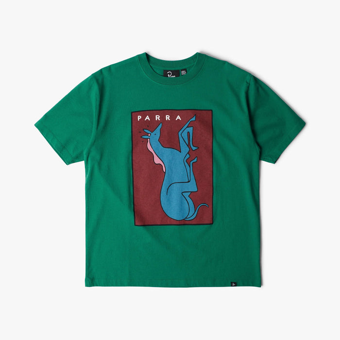 by Parra Vertical Horse T-Shirt Green 1