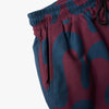 by Parra Splashed Swim Shorts Burgundy 5