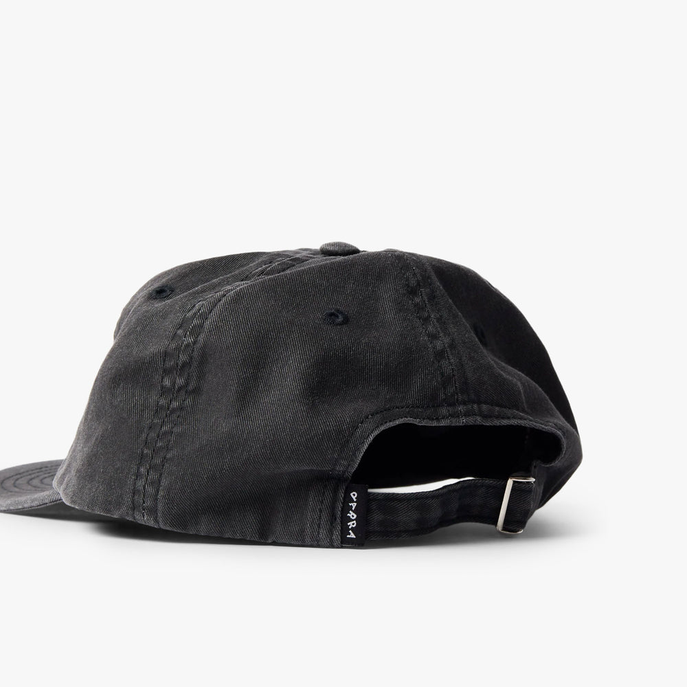 帽子 By Parra Original 6 Panel cap black by Parra Originale 6 Panel Hat Black – Livestock