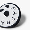 by Parra Skulled Enamel Pin White 4