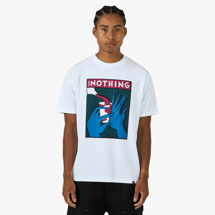 by Parra Super Nothing T-Shirt White 1