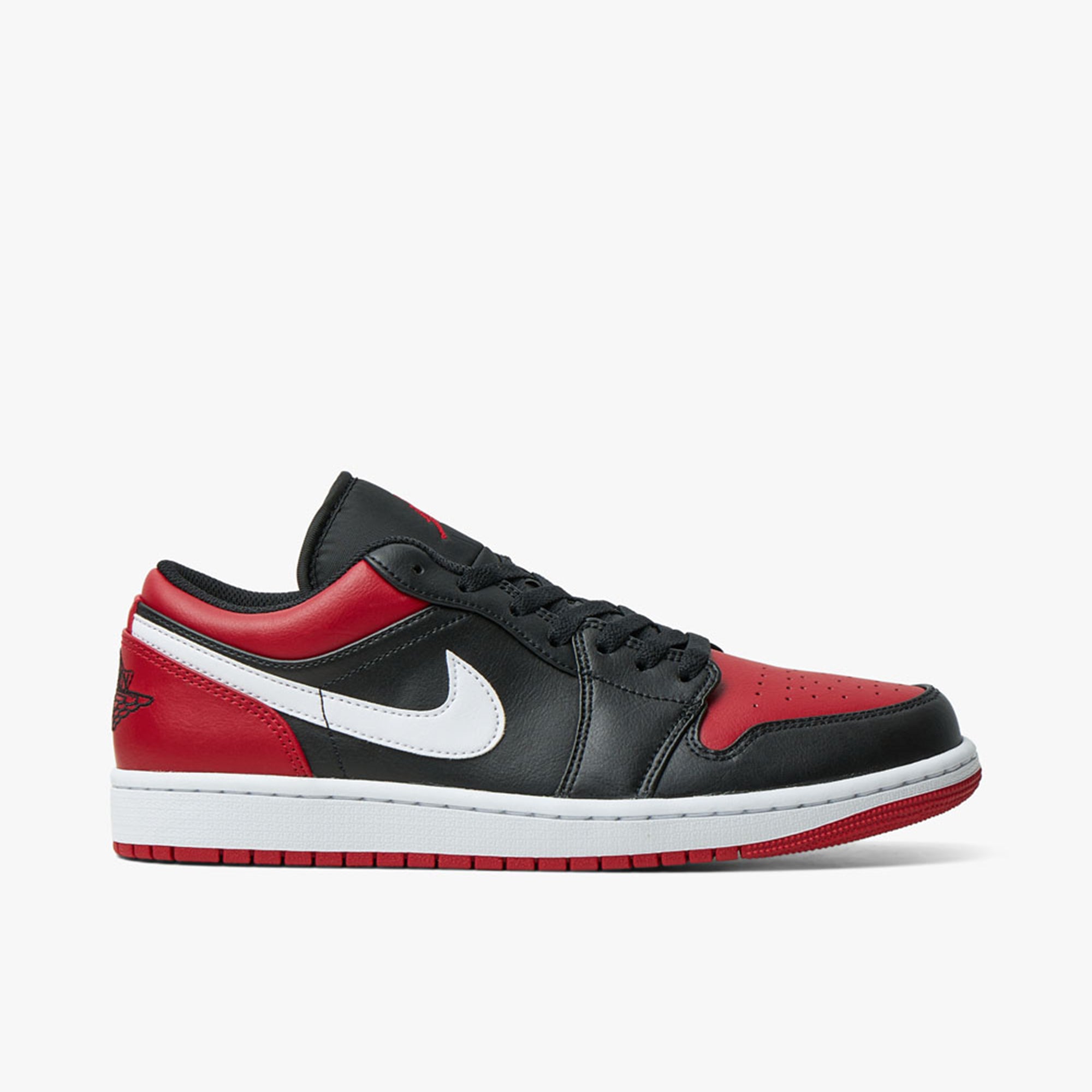 Jordan 1 low red white and black Clearance