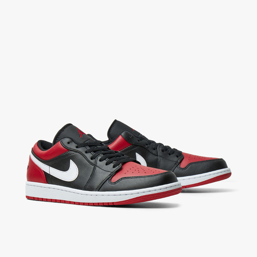 Jordan 1 low discount red white black