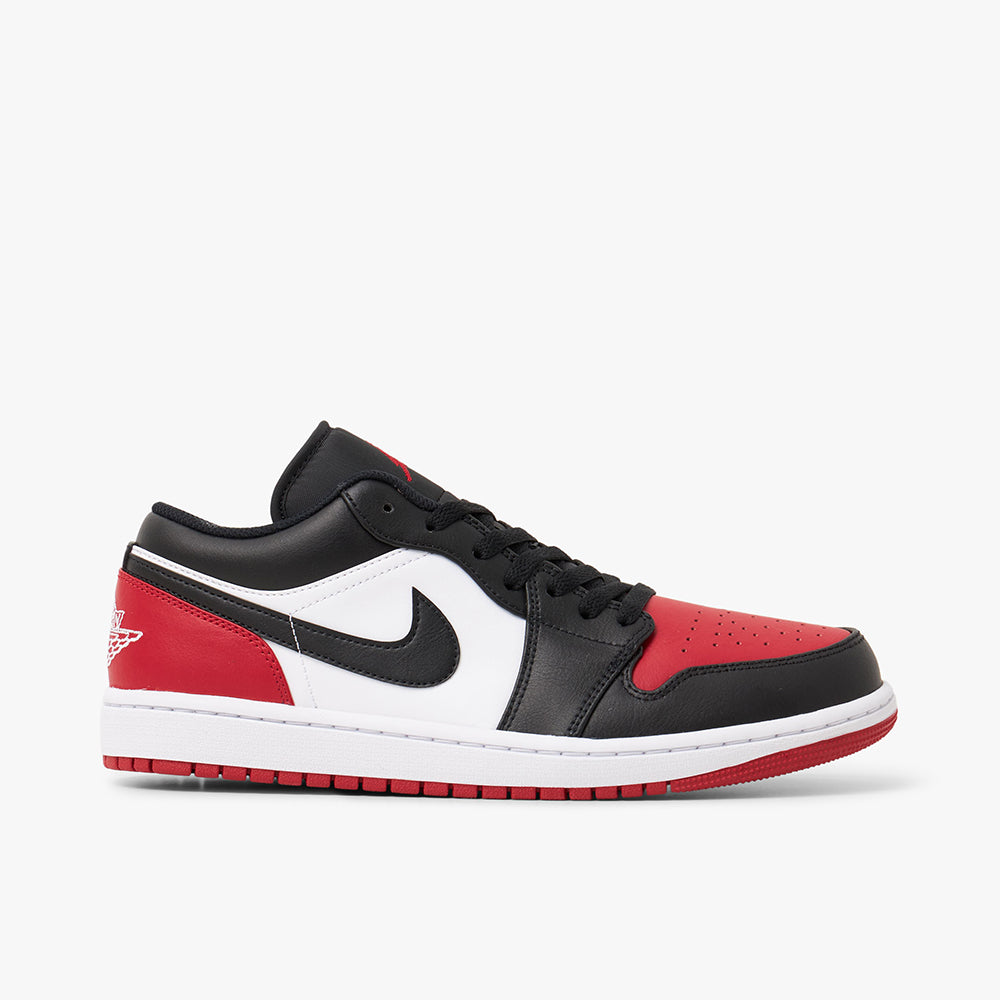 Jordan 1 Low White Black Varsity Red Livestock