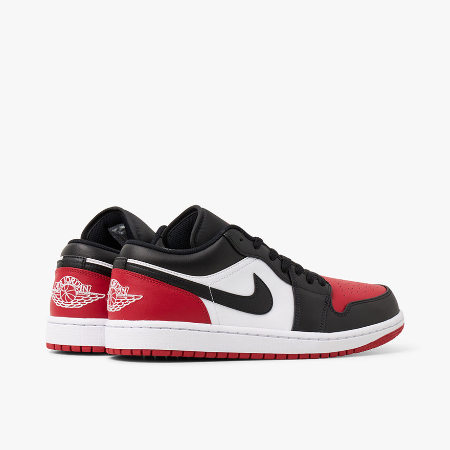 Jordan 1 Low White Black Varsity Red Livestock