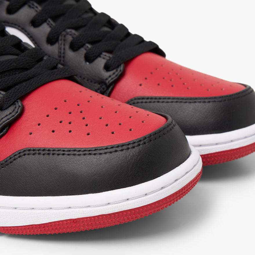 Jordan 1 Low White Black Varsity Red Livestock