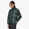 and wander Diamond Stitch Down Jacket / Green 2