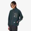 and wander Light Fleece Jacket / Green 2