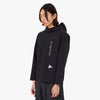 and wander Hybrid Warm Pocket Hoodie / Black 2