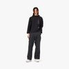 and wander Hybrid Warm Pocket Hoodie / Black 6