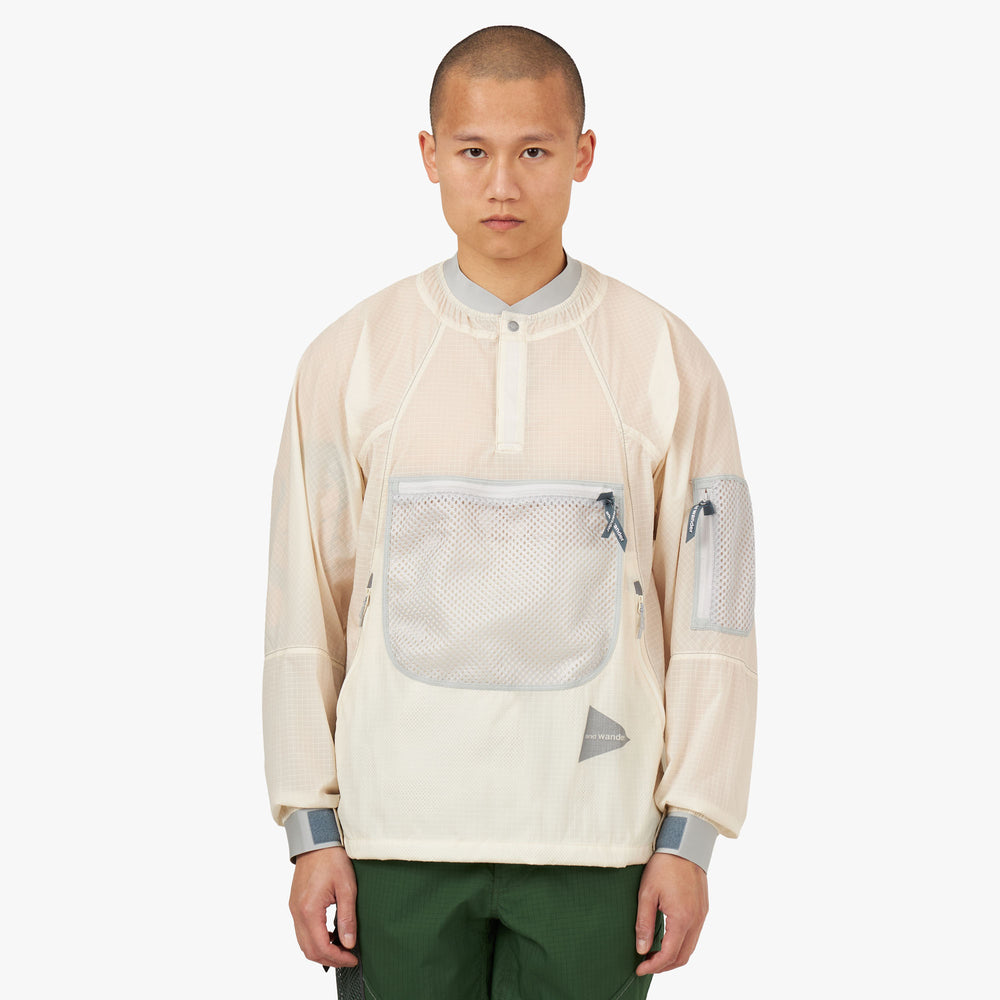注目ショップ・ブランドのギフト Jacket Pullover Rip Breath wander and / Livestock – Cassé Blanc ウェア