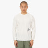 and wander Power Dry Jersey Raglan Long Sleeve T-shirt / Off White 1