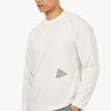 and wander Power Dry Jersey Raglan Long Sleeve T-shirt / Off White 4